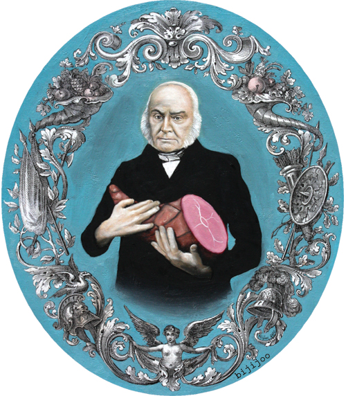 John Quincy Adams with Ham