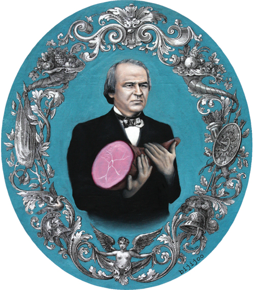 Andrew Johnson with Ham