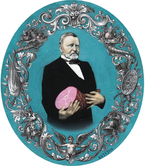 Ulysses S. Grant with Ham