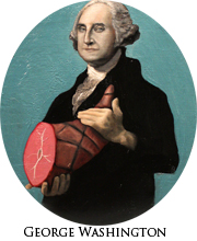 George Washington with Ham