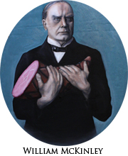 William McKinley with Ham