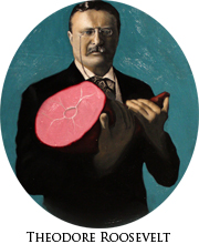 Theodore Roosevelt with Ham