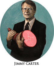 Jimmy Carter with Ham
